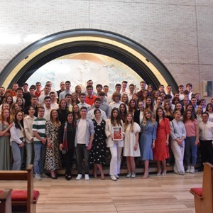 Misa zahvalnica maturanata Nadbiskupske klasične gimnazije s pravom javnosti u Zagrebu